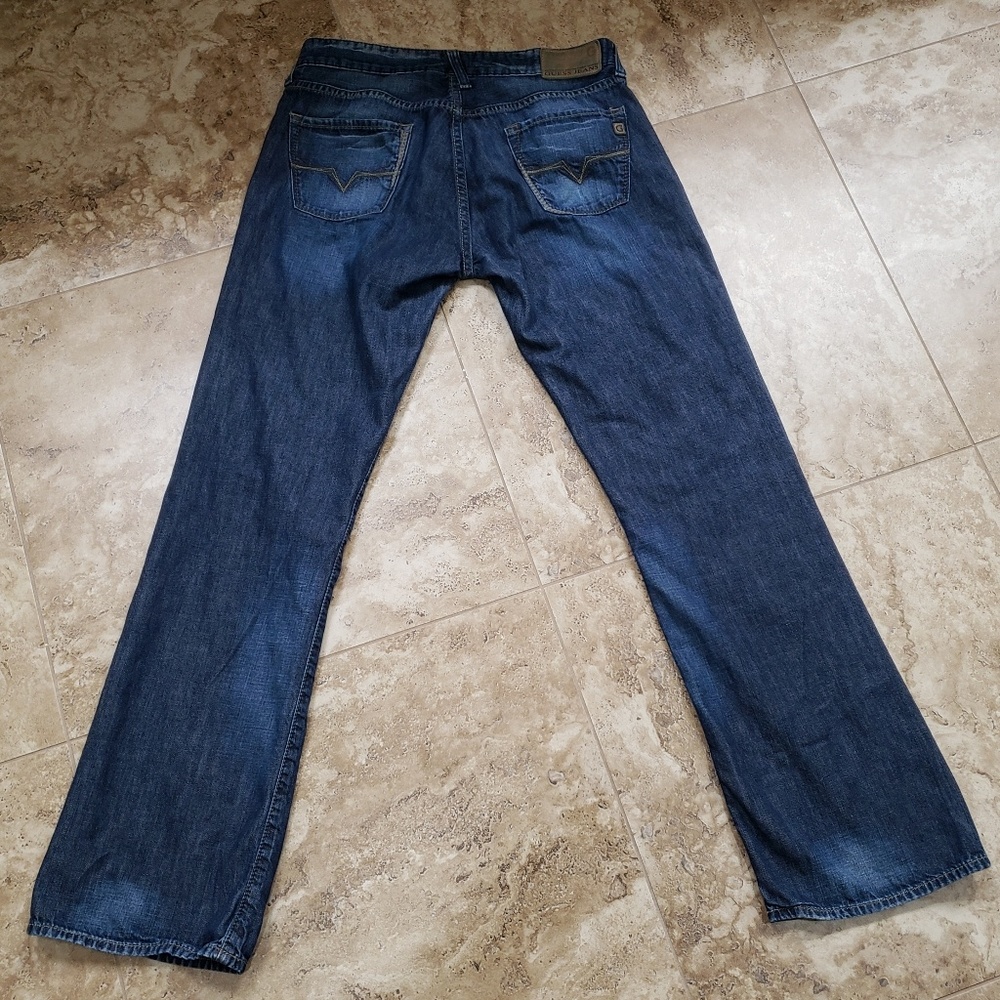 ECU Guess Button fly falcon boot cut size 31